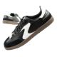 Skechers Kickoff buty sportowe damskie sneakersy czarne skórzane