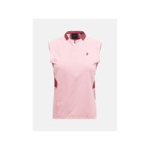 Koszulka damska PEAK PERFORMANCE W Mountainbreath Sleveless Polo kolor różowy