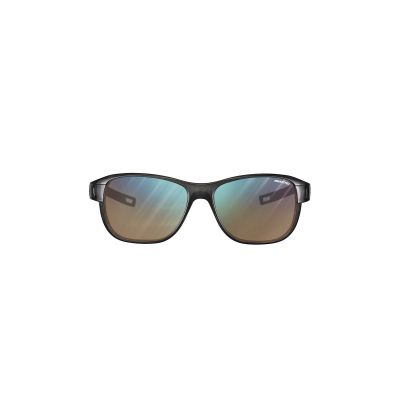 2. Okulary Julbo Camino M - przezroczysty błyszczący czarny / szary| Reactiv Performance 2-4 Dl Bleu