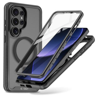 Etui Tech-Protect Defense MagSafe na Samsung Galaxy S26 Ultra - czarne