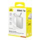 4. Powerbank Baseus PicoGo 10000mAh 45W z wyświetlaczem cyfrowym z wbudowanym kablem USB-C - tytanowy