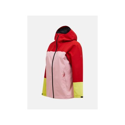 2. Kurtka damska PEAK PERFORMANCE W Trail Hipe 2.5L Shell Jacket kolor czerwony