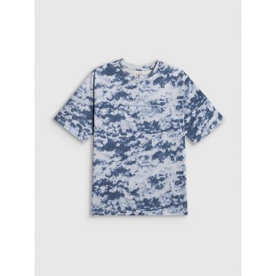 5. T-shirt bawełniany chłopięcy 4F 4FJRSS26TTSHM4281-91A