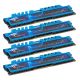 4. Zestaw pamięci G.SKILL RipjawsX F3-1600C9Q-32GXM (DDR3 DIMM; 4 x 8 GB; 1333 MHz; CL9)