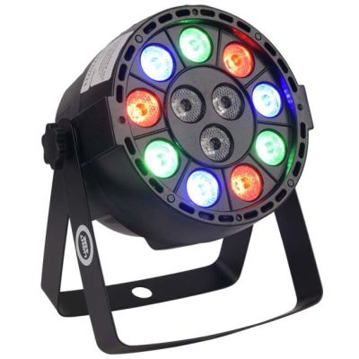 5. LIGHT4ME P12 LED PAR RGBW - Mobilny i kompaktowy reflektor LED PAR