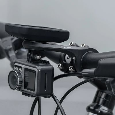 5. Uchwyt rowerowy Wozinsky WUG-01B na licznik Garmin na kierownicę na kamerkę lampkę - czarny