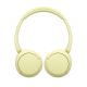 5. Słuchawki bezprzewodowe Sony WH-CH520 koloru żółtego