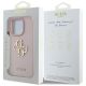 8. Etui Guess Grained Big 4G Logo Small Classic Logo na iPhone 16 Pro - różowe