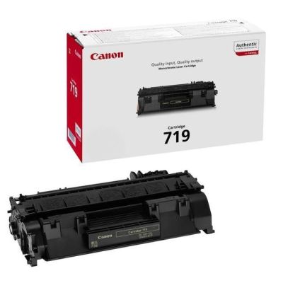 3. Canon CRG 719 BK kaseta z tonerem 1 szt. Oryginalny Czarny