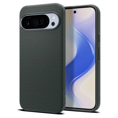 2. Etui Spigen Liquid Air Mag MagSafe na Google Pixel 10 Pro XL - zielone