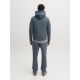 2. Jack&Jones męska bluza z kapturem JJCLEVELAND SWEAT HOOD SN 12298441 TURBULENCE