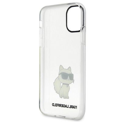 14. Etui Karl Lagerfeld Ikonik Choupette na iPhone 11 / Xr - przezroczyste