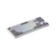 4. HATOR Rockfall 3 TKL Wireless klawiatura Uniwersalne USB + RF Wireless + Bluetooth QWERTY Angielski Biały