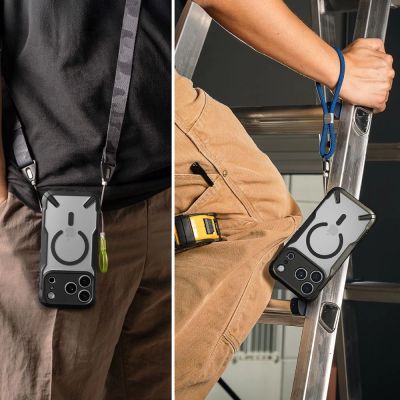 8. Etui Ringke Fusion X Magnetic MagSafe na iPhone 17 Pro Max - czarne