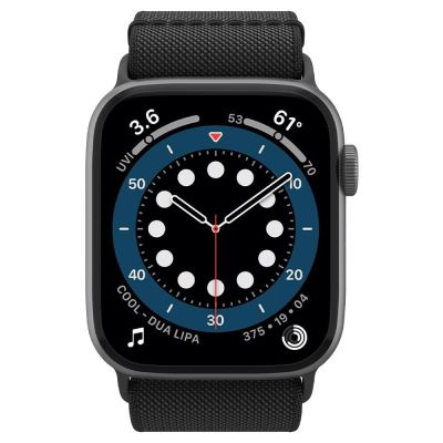 11. Pasek Spigen Fit Lite na Apple Watch 38 / 40 / 41 mm - czarny