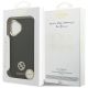 8. Etui Guess Grained Strass Logo MagSafe na iPhone 17 - czarne