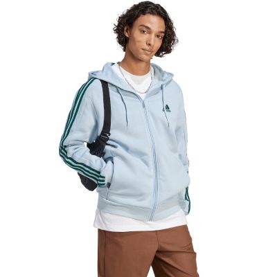 10. Bluza adidas Essentials Fleece 3-Stripes Full-Zip M IJ8932