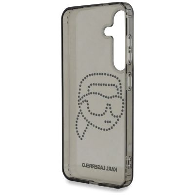 7. Etui Karl Lagerfeld Rhinestones Karl Head Logo Samsung Galaxy S25 czarny