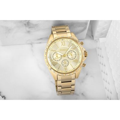 6. Zegarek Damski FOSSIL Modern Courier Chronograph BQ3378 + BOX