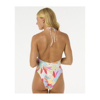 3. Kostium jednoczęściowy RIP CURL Cala Vadella Cheeky One Piece turkusowy