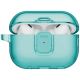 3. Etui UNIQ Glase Pro na AirPods Pro 3 Lock Case - przezroczysto-niebieski