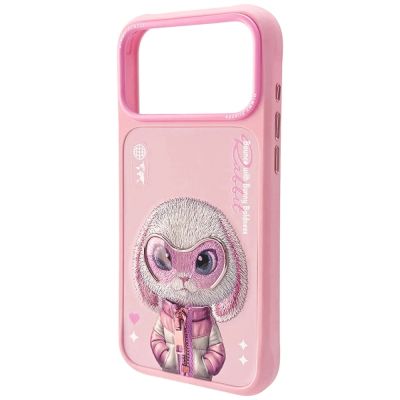 3. Etui Nimmy Cool&Cute 2.0 Rabbit na iPhone 17 Pro - różowe