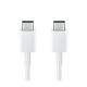 2. Kabel Samsung EP-DX310JWE USB-C - USB-C 3A 1.8m (Bulk - opakowanie zastępcze) - biały