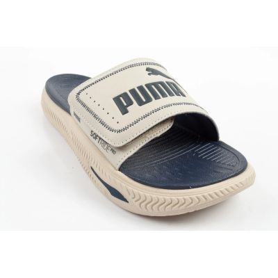 2. Puma buty klapki męskie laczki SoftridePro Slide chłopięce wygodne