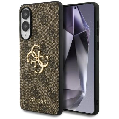 Etui Guess Big 4G Logo Classic Logo na Samsung Galaxy S25 Edge - brązowe