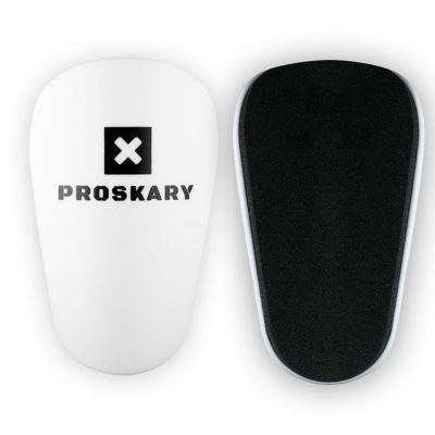 Nagolenniki piłkarskie Proskary Mini białe
