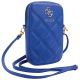 3. Torebka Guess Zip Quilted 4G - niebieska