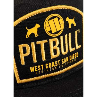 6. Czapka z daszkiem PitBull Mesh Dogs Flat Snapback Trucker Cap - 629011918900