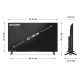 9. Telewizor LED 32" SHARP 32HA1205E 32 Czarny