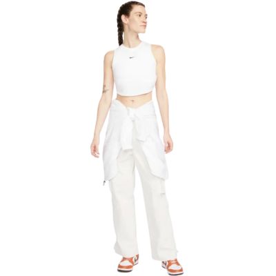 5. Koszulka damska Nike Sportswear Chill Knit biała FB8279 100