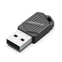 Wozinsky dwupasmowy adapter USB  Wi-Fi 6 z Bluetooth 5.4 - czarny