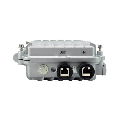 2. Wzmacniacz sygnału PoE CS LevelOne 2xRJ45 zewnętrzny 100Mbps/IP66 srebrny