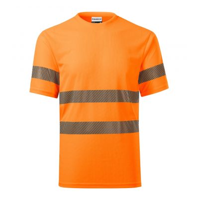 3. Koszulka unisex HV Dry (fluorescencyjny pomarańczowy)