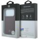8. Etui Mercedes Leather Semi Wrap Wood Effect MagSafe na iPhone 17 Pro Max - czerwone