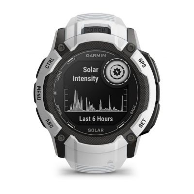 2. Zegarek Garmin Instinct 2X Solar Whitestone
