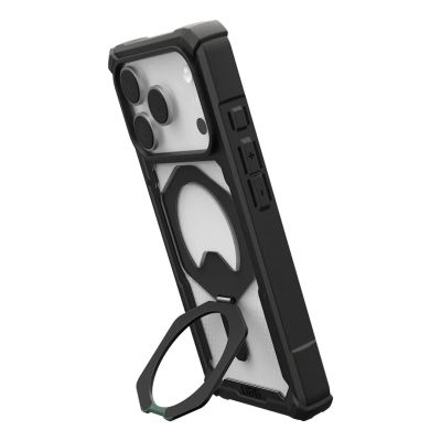 3. Urban Armor Gear 11452711404G pokrowiec na telefon komórkowy 16 cm (6.3") Czarny, Przezroczysty