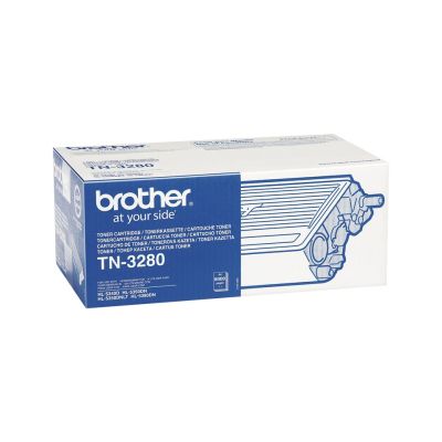 2. Brother TN-3280 kaseta z tonerem 1 szt. Oryginalny Czarny