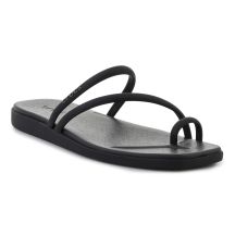 CROCS MIAMI TOE LOOP SANDAL W BLACK 209862-001