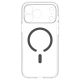5. Etui Spigen Ultra Hybrid MagSafe na iPhone 18 Pro Max / 17 Pro Max - przezroczysto-grafitowe