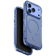 Etui UNIQ Combat Magclick Charging na iPhone 18 Pro / 17 Pro - niebieskie