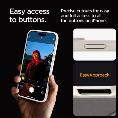 10. Etui Spigen Ultra Hybrid Mag z MagSafe na iPhone 16 Pro Max - tytanowe