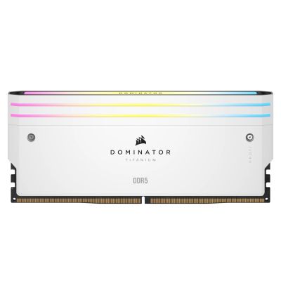 3. Pamięć Corsair Dominator Titanium CMP32GX5M2B6000C30W 32GB 2x16GB DDR5 6000 MHz