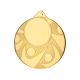 Medal złoty ogólny z miejscem na emblemat 25 mm - medal stalowy