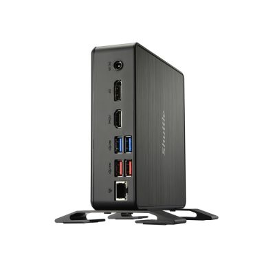 13. Shuttle NC40U komputer typu barebone 0.84L sized PC Czarny 7305 Intel SoC 1,1 GHz