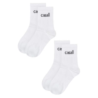 Skarpety sportowe CASALL Urban Tube Sock 2-Pack kolor biały