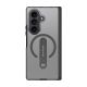 Etui Dux Ducis Kind na Samsung Galaxy Z Fold 8 Ultra / Z Fold 7 z podstawką kompatybilne z MagSafe - czarne